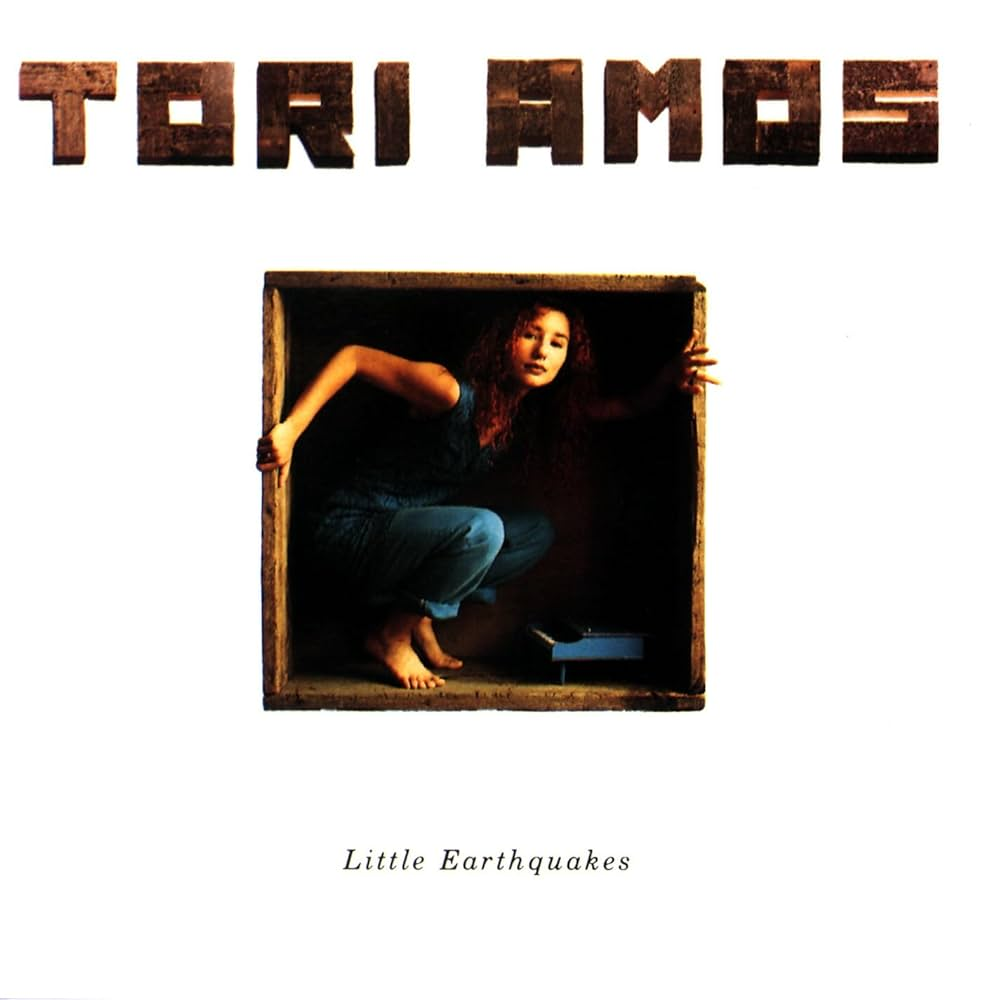 Little Earthquakes album cover by Tori Amos featuring the iconic abstract artwork.